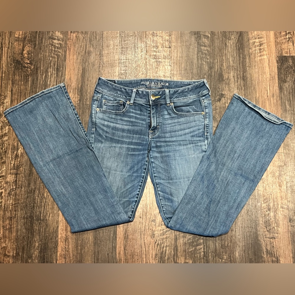 American Eagle jeans. Size 10 Long. Kick Boot.